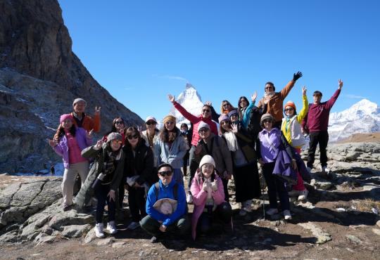 第十六屆瑞士閨蜜團花絮